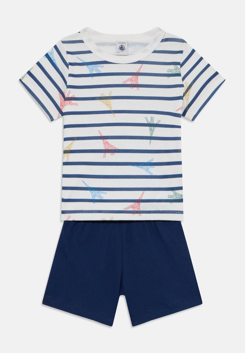 

Пижама KIDS BEIFFEL SET Petit Bateau, темно-синий