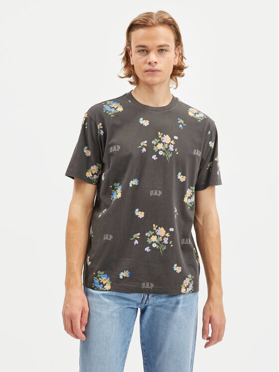 

Футболка стандартного кроя Gap, черный