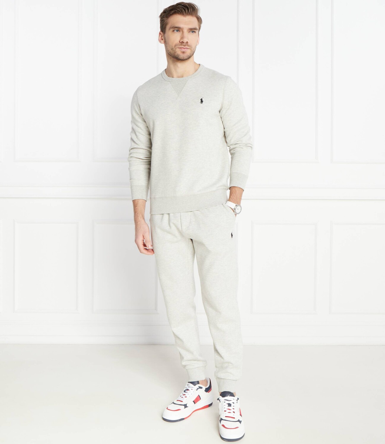 Спортивные брюки POLO RALPH LAUREN Regular Fit, серый — фото 2