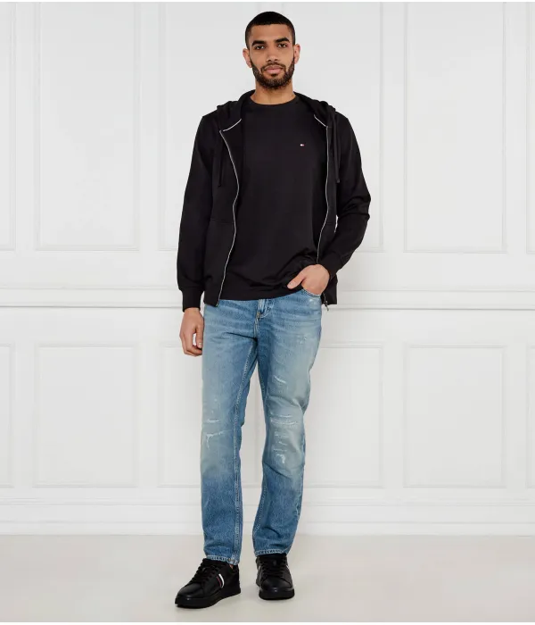 Футболка Longline fit Tommy Hilfiger, черный — фото 2