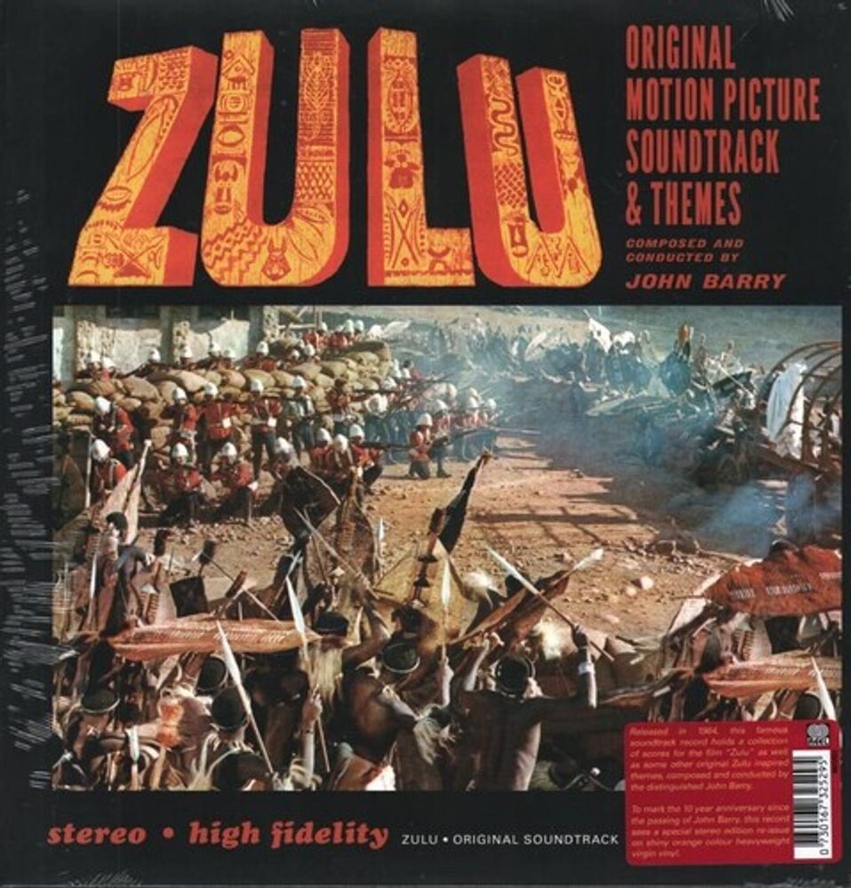 

Виниловая пластинка LP Zulu [OST] [Orange Vinyl] - John Barry