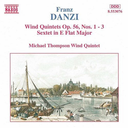 

CD диск Danzi / Thompson, Michael Wind Quartet: Wind Quintets 1-3