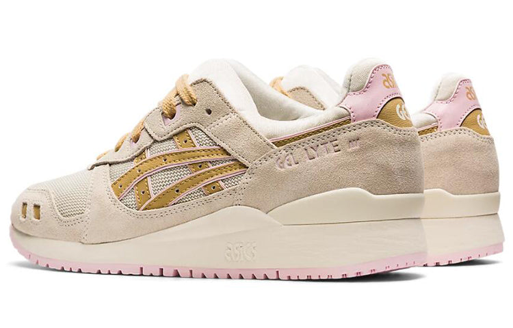 Кроссовки (WMNS) ASICS Gel Lyte 3 OG 'Birch Camel Beige' 1202A236-206, кремовый — фото 4