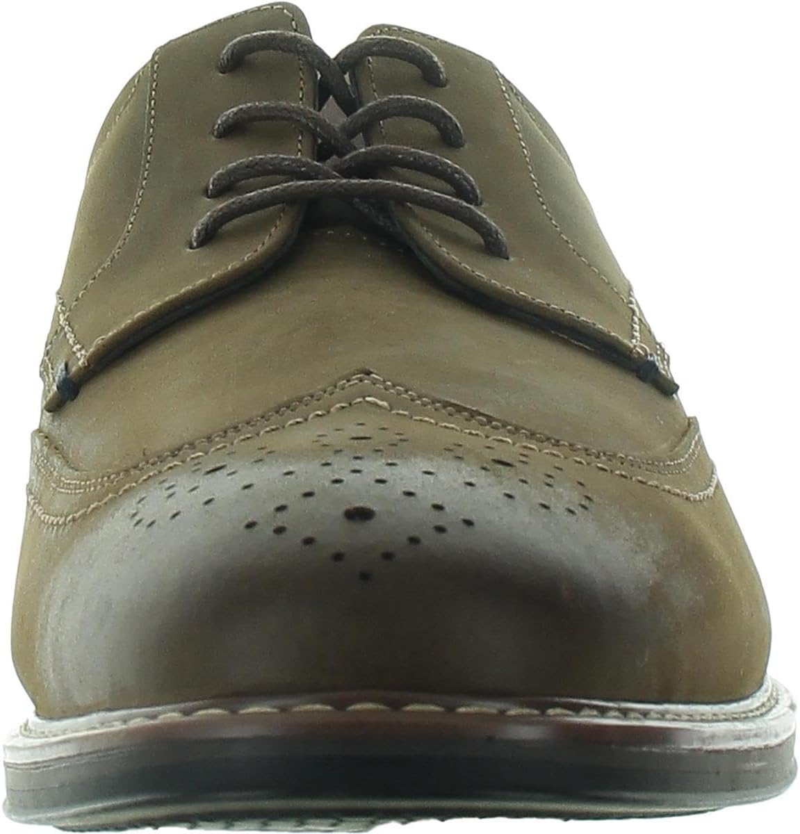 Мужские туфли Nunn Bush, Centro Flex Wingtip Oxford, коричневый — фото 2