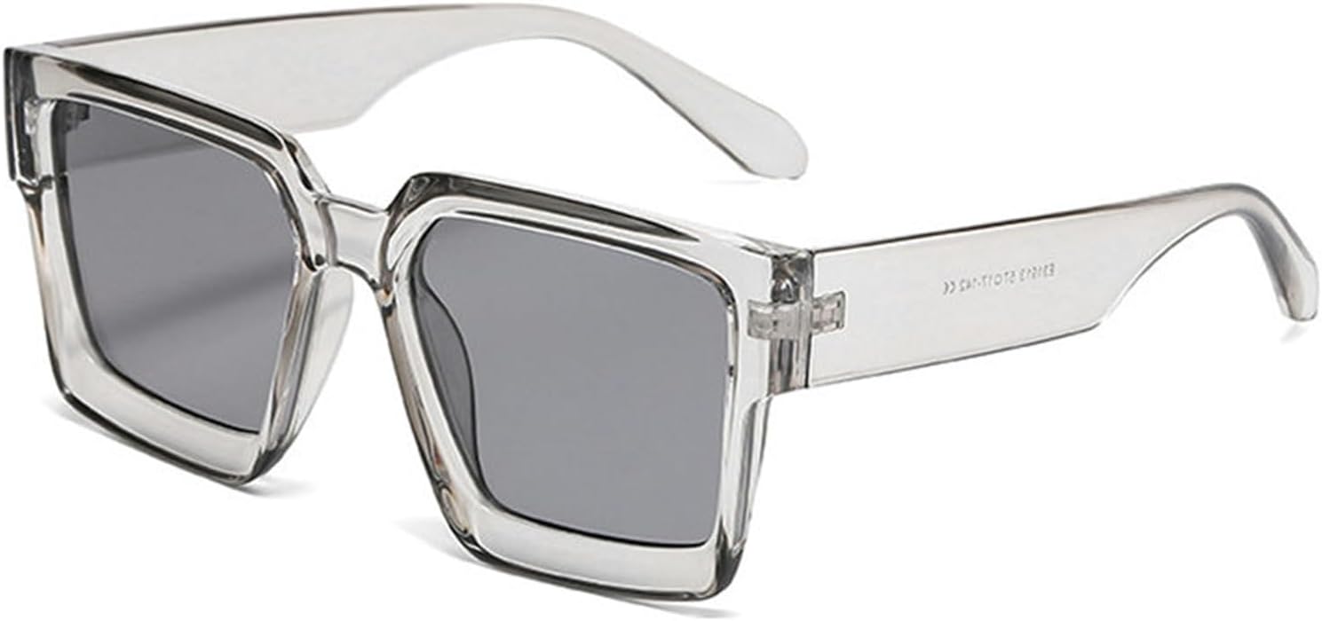 

Willochra — большие квадратные солнцезащитные очки для женщин, модные градиентные солнцезащитные очки для мужчин в стиле панк, защита от УФ-излучения для путешествий, C9