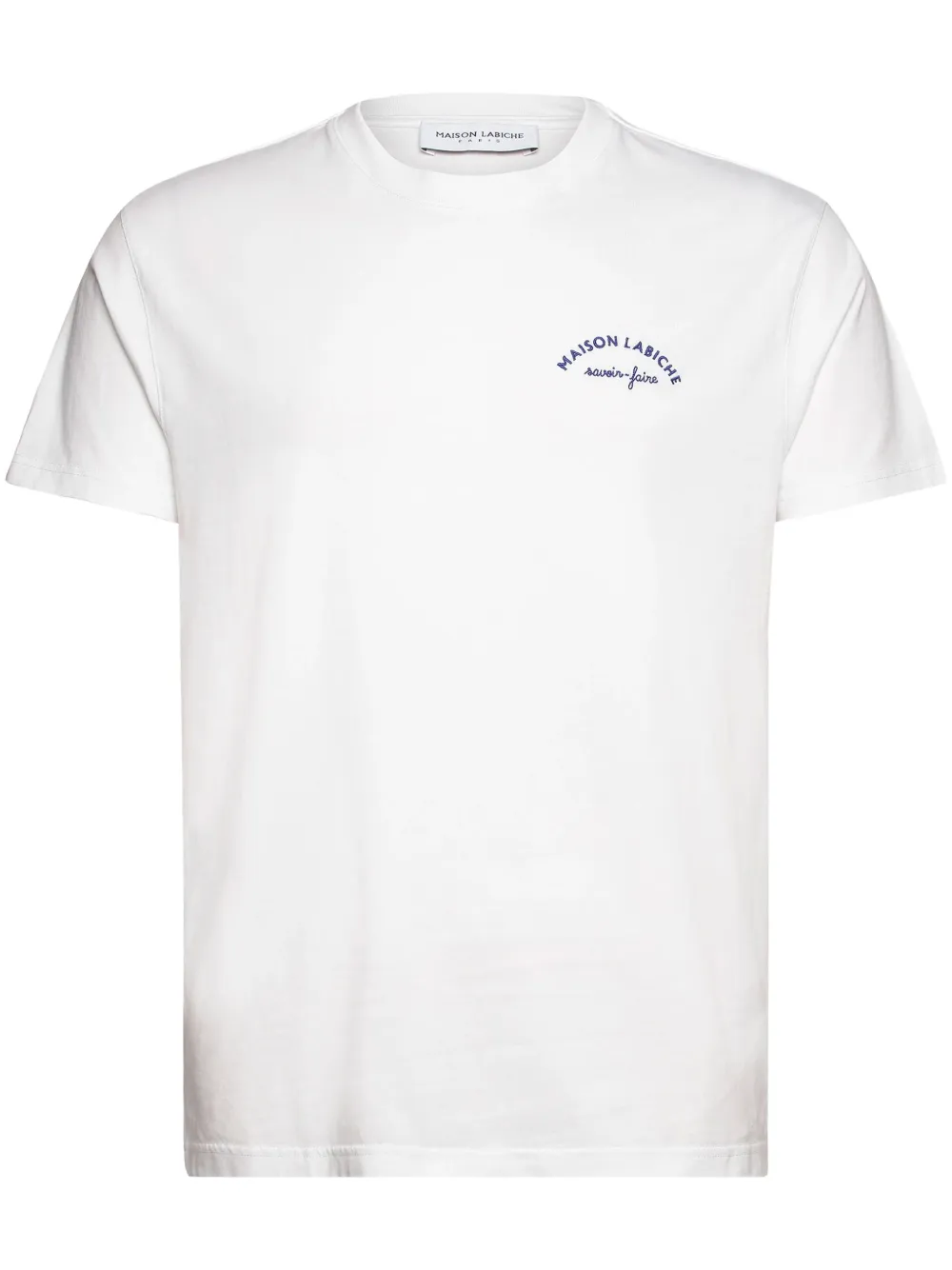 

Футболка с вышитым логотипом Maison Labiche, белый