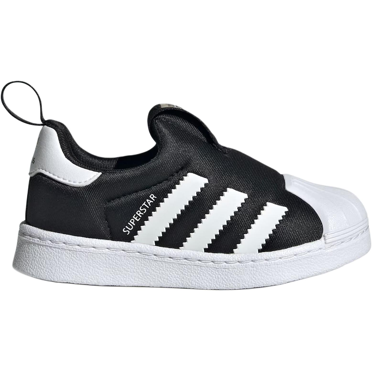 Кроссовки SUPERSTAR 360 Low top для малышей Adidas Originals, черный — фото 2