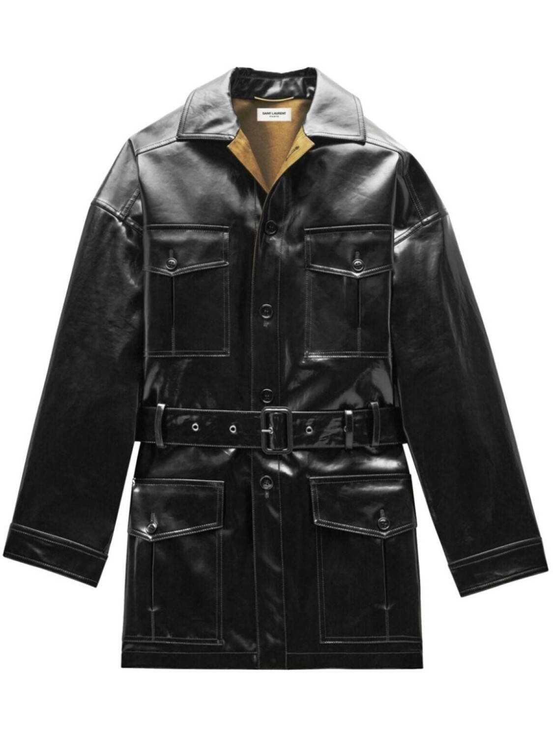 

Куртка Saint Laurent Saharienne, черный