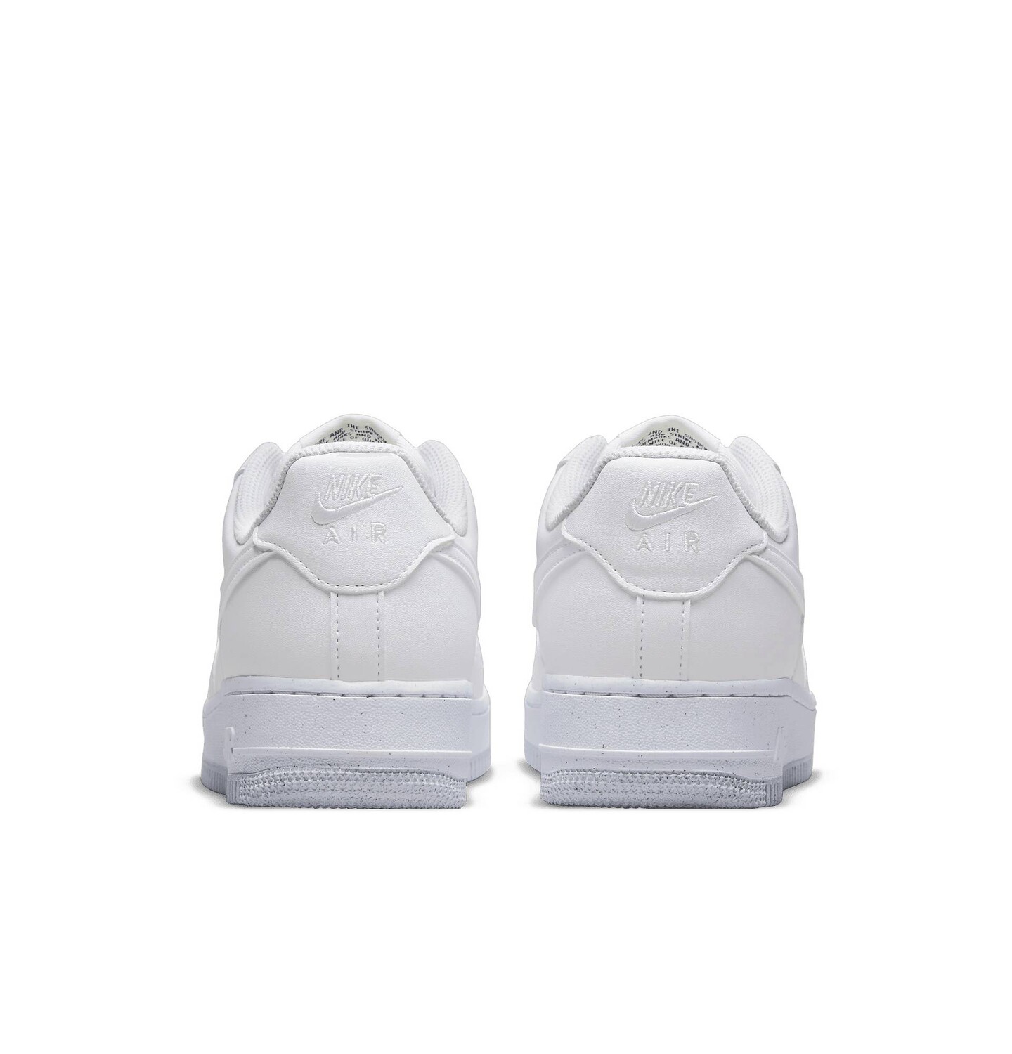 Кроссовки Nike Air Force 1 '07 Next Nature белого и черного цвета металлик — фото 3