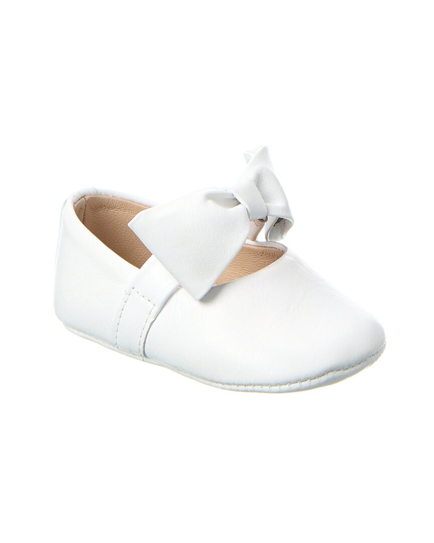 

Кожаные балетки Elephantito Baby Ballerina Flat, белый