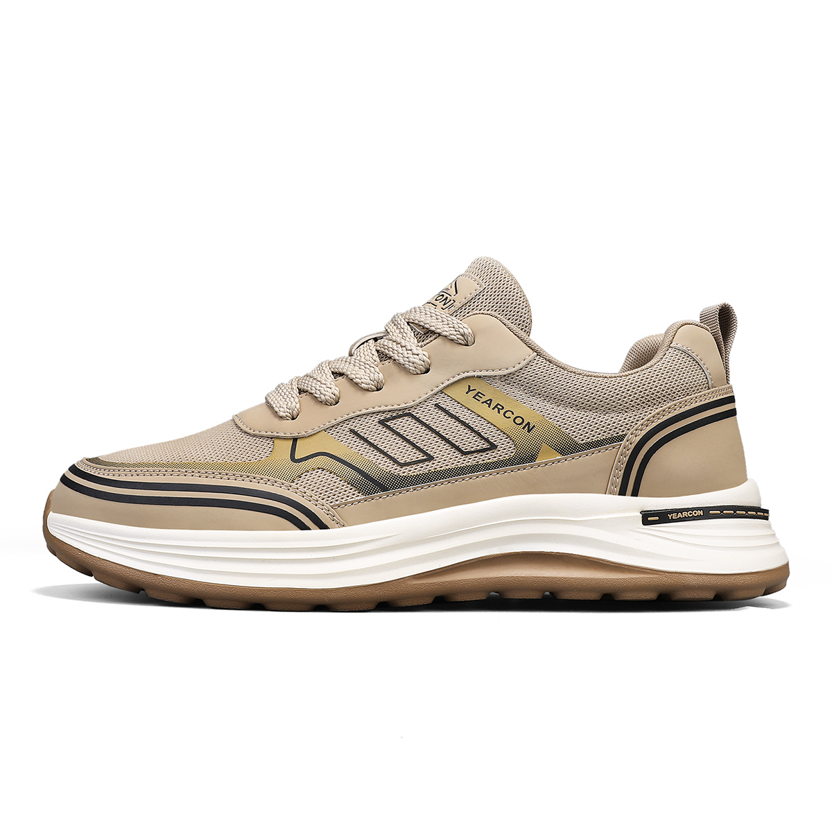 

Низкие повседневные туфли мужские YEARCON, Khaki