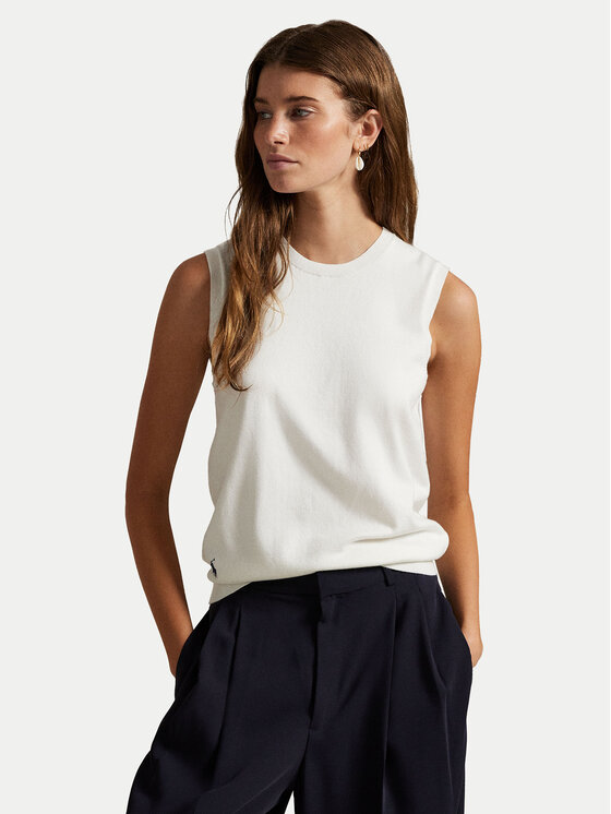 

Свитер прямого кроя 211972111002 Polo Ralph Lauren, белый