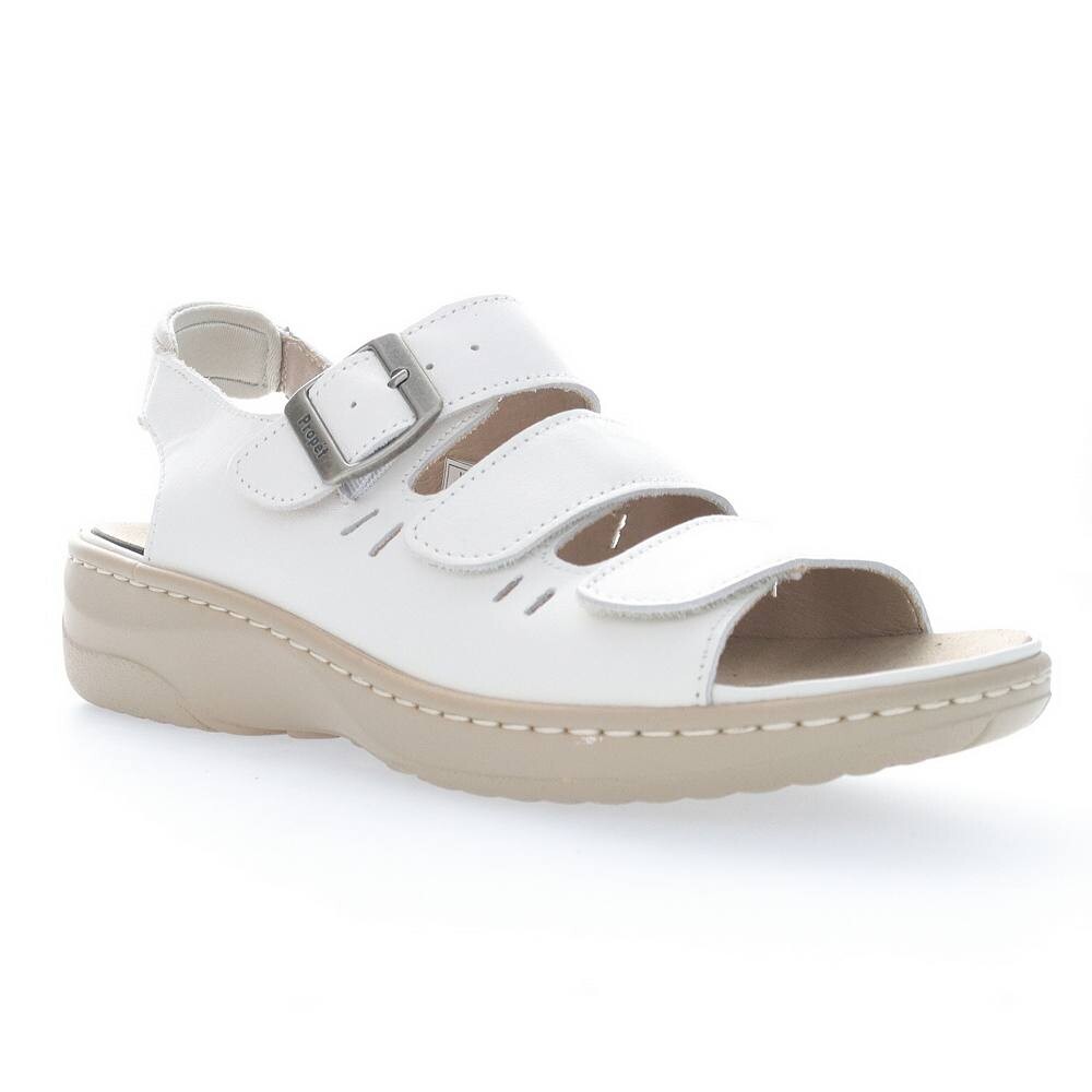 

Женские сандалии с ремешком Propet Breezy Walker, цвет White Onyx