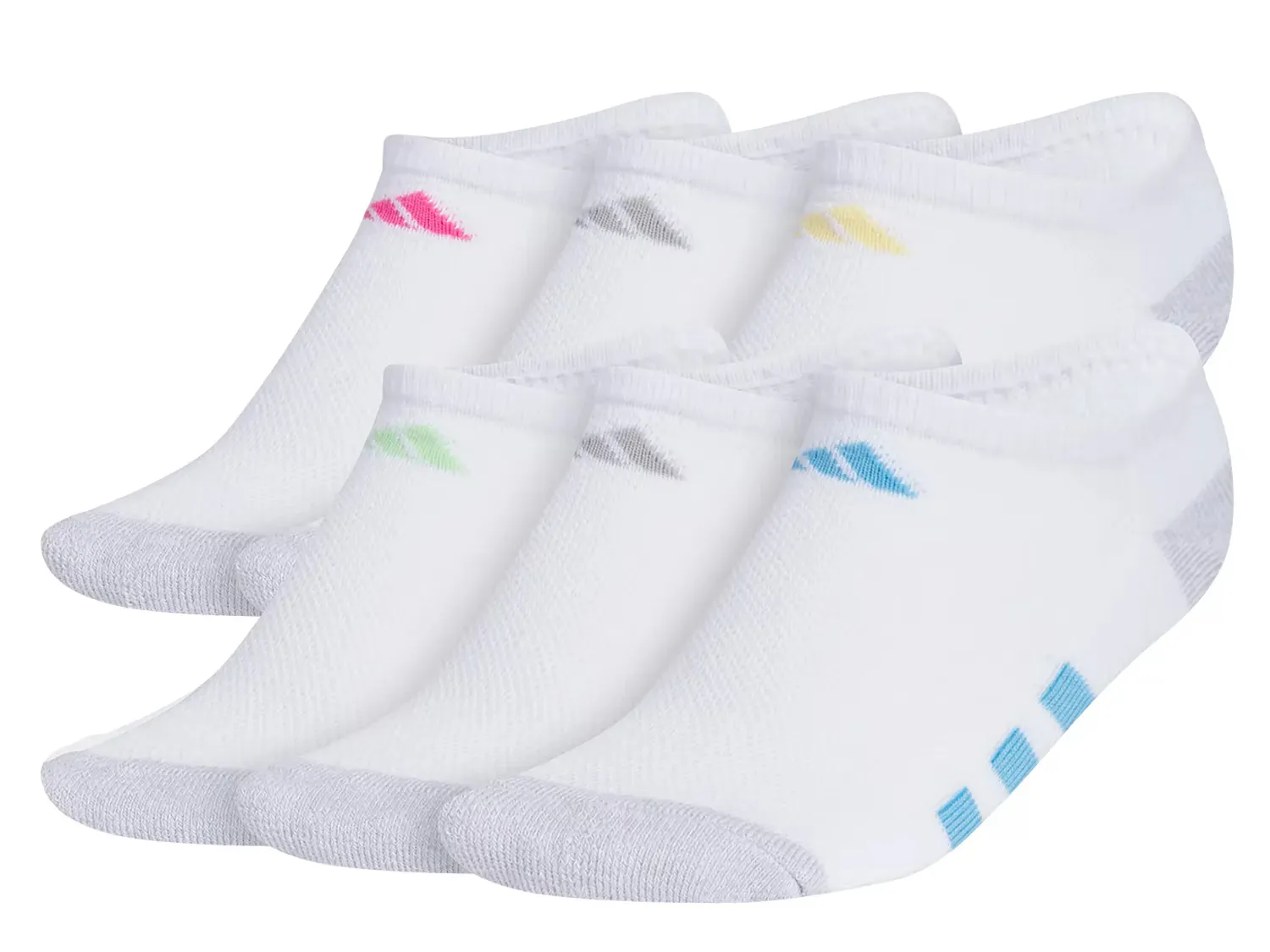 

Детские спортивные носки без шва - набор 6 пар Adidas, White