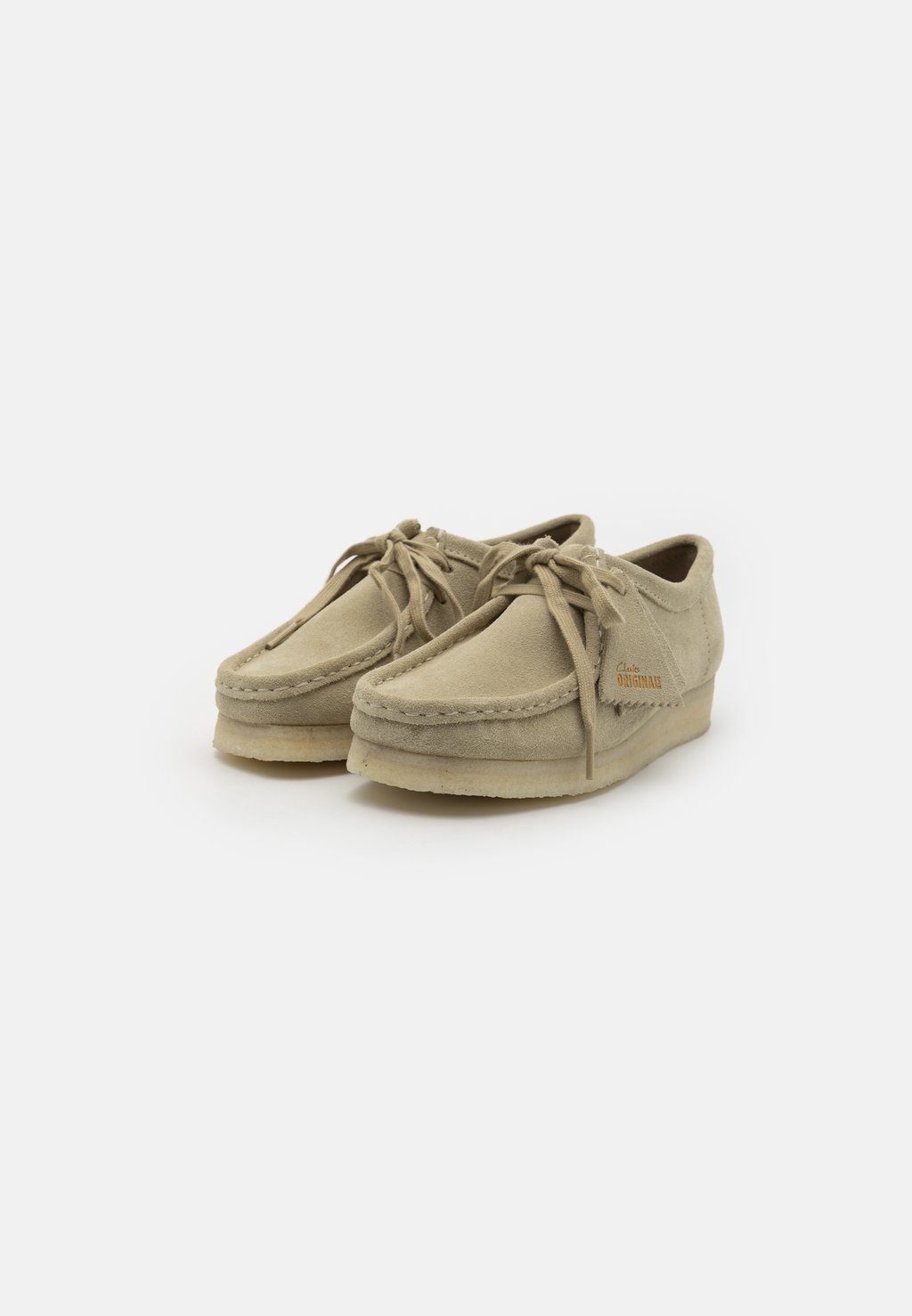 Спортивная обувь на шнуровке WALLABEE Clarks Originals, бежевый — фото 4