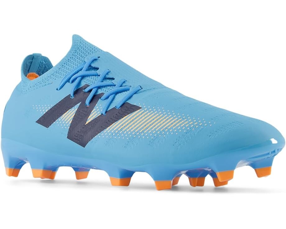 

Кроссовки New Balance FURON DESTROY FG V7+, цвет Team Sky Blue/Mango