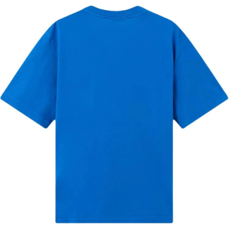 Футболка с принтом STONE ISLAND Bright Blue — фото 3