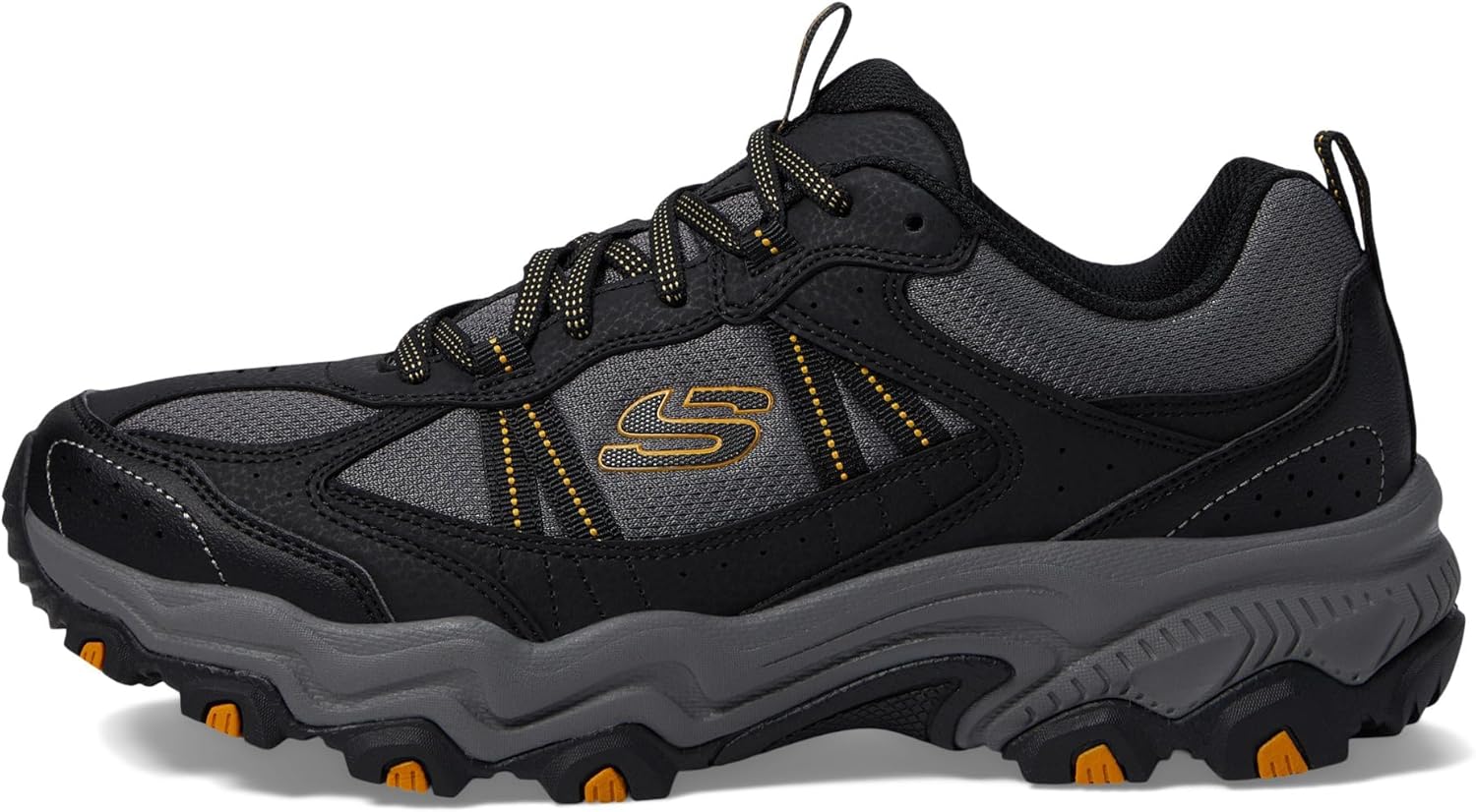 Мужские кроссовки Skechers Stamina Upper Stitch, черный — фото 4
