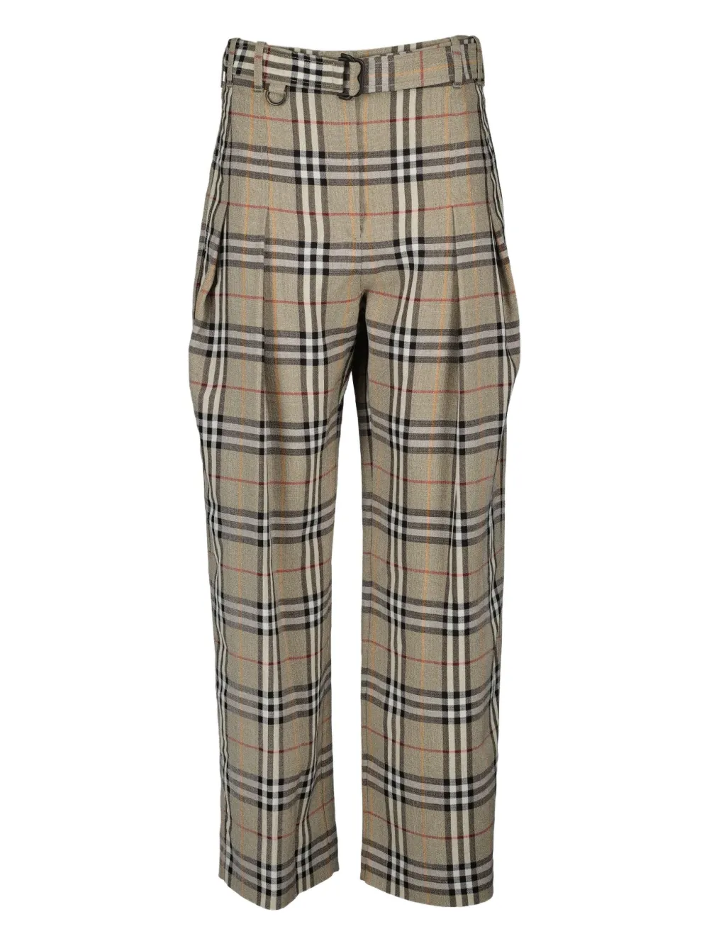 

Брюки в клетку BURBERRY, нейтральный