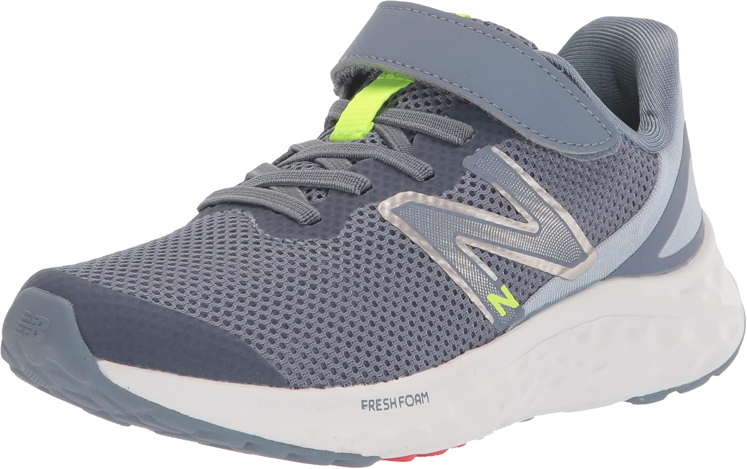 

Детские кроссовки для бега New Balance Fresh Foam Arishi V4, красный/зеленый/серый