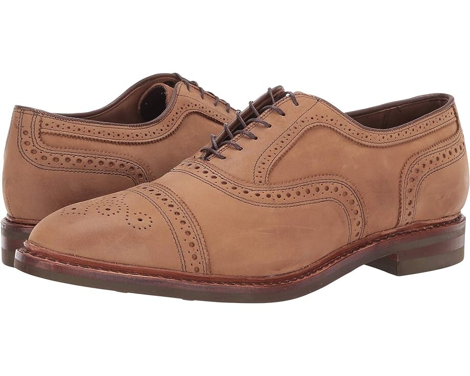 

Оксфорды Allen Edmonds Strand mok, цвет Tan Nubuck