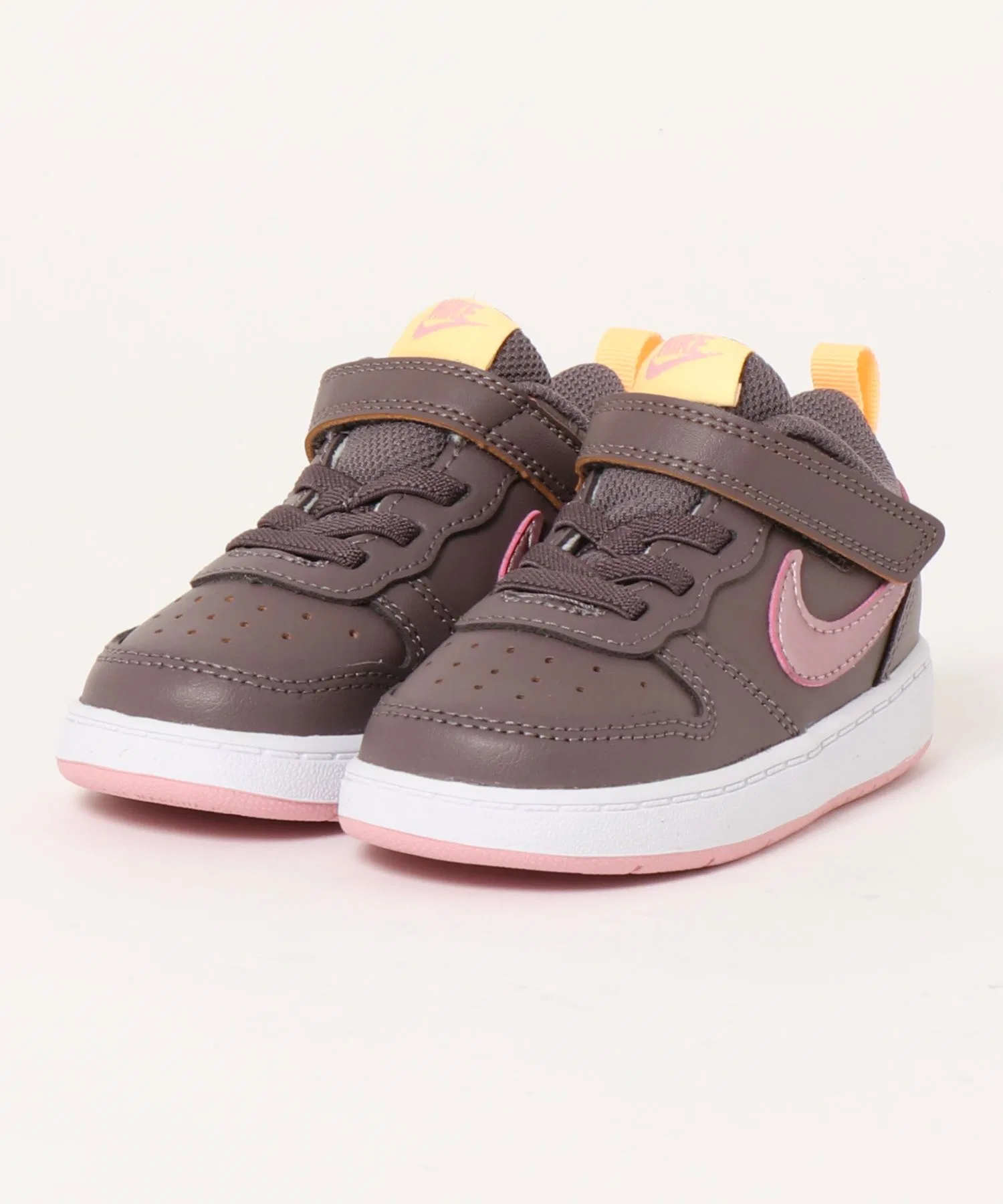 Детские кроссовки NIKE COURT BOROUGH LOW 2 коричневые