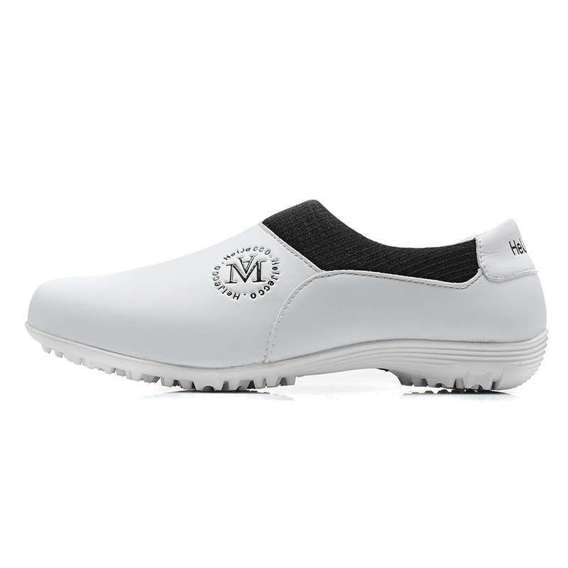 

MOSTCHASE Женские низкие гольфовые туфли бело-черные, цвет White Black