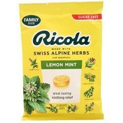 

Ricola Капли для пероральной анестезии - Лимонная мята без сахара 45 капель