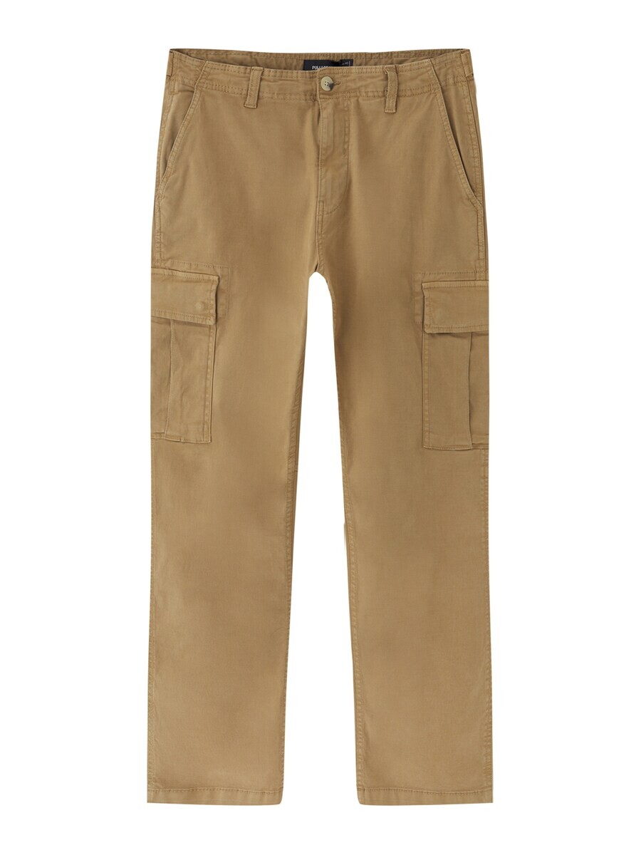 

Тканевые брюки Pull&Bear Regular Pants, коричневый
