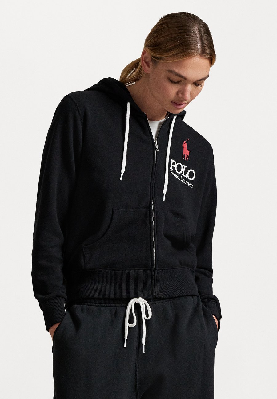 

Толстовка Polo Ralph Lauren BIG PONY LIGHTWEIGHT FLEECE ZIP HOODIE, Polo Black/Black