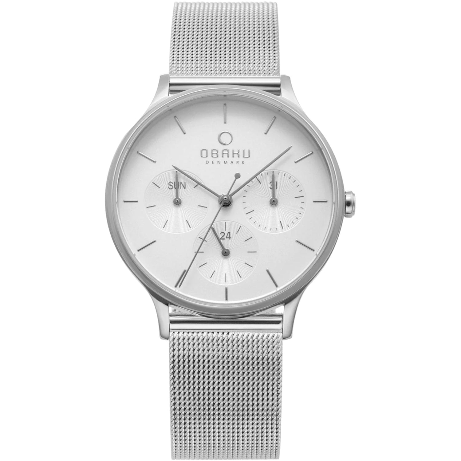 

Женские часы Lind Obaku с белым циферблатом