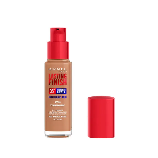 Составляют основу Lasting Finish Foundation 35H Rimmel London, цвет natural beige — фото 2