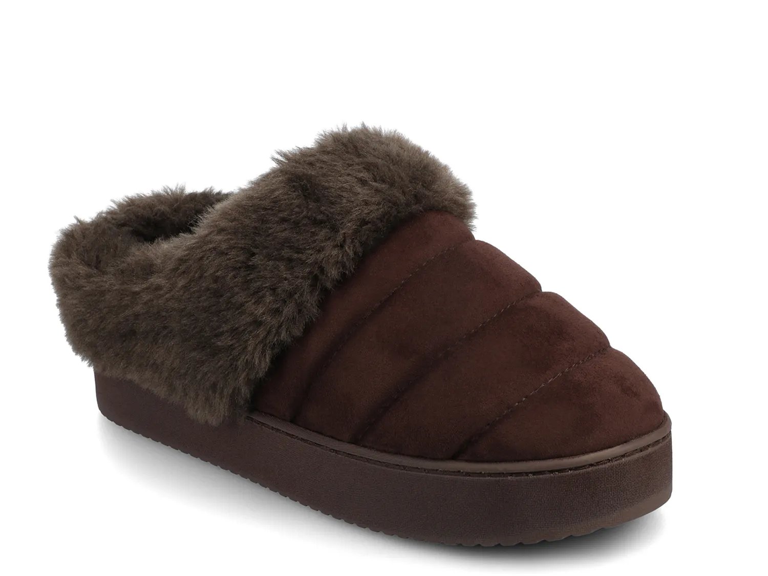 Тапочки Journee Blair Clog Siipper, темно-коричневый