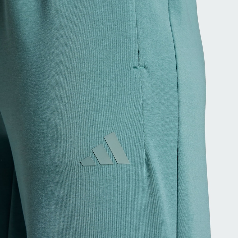 Зауженные спортивные брюки ADIDAS PERFORMANCE Designed For Training, изумрудный — фото 4