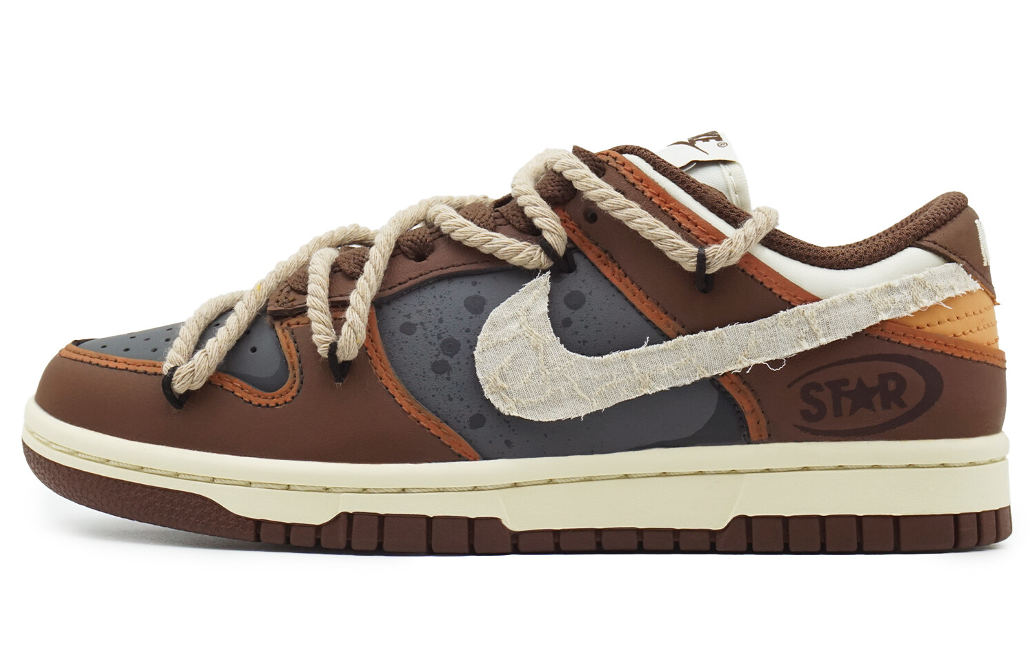 

Кроссовки Nike Dunk Skateboarding Shoes Women's Low-top Brown/black, оливковый, Зеленый, Кроссовки Nike Dunk Skateboarding Shoes Women's Low-top Brown/black, оливковый