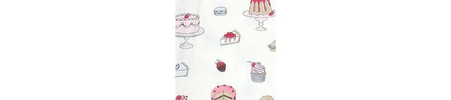 Хлопковая ночная накидка без рукавов для уютного сна Hudson Baby, Sweet Bakery — фото 2
