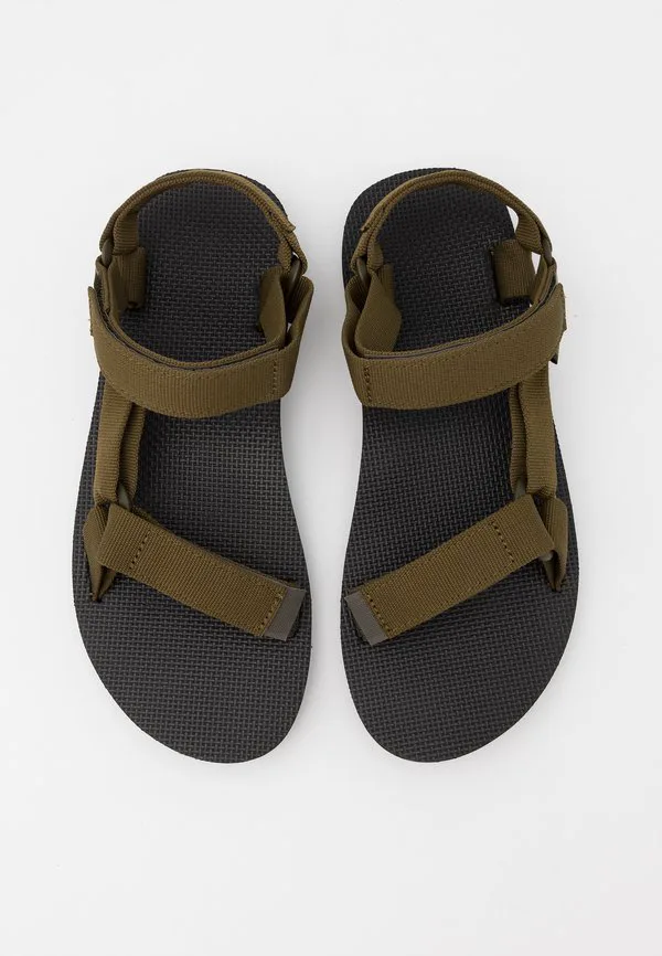 Оригинальные универсальные сандалии для ходьбы Teva, Dark Olive — фото 4