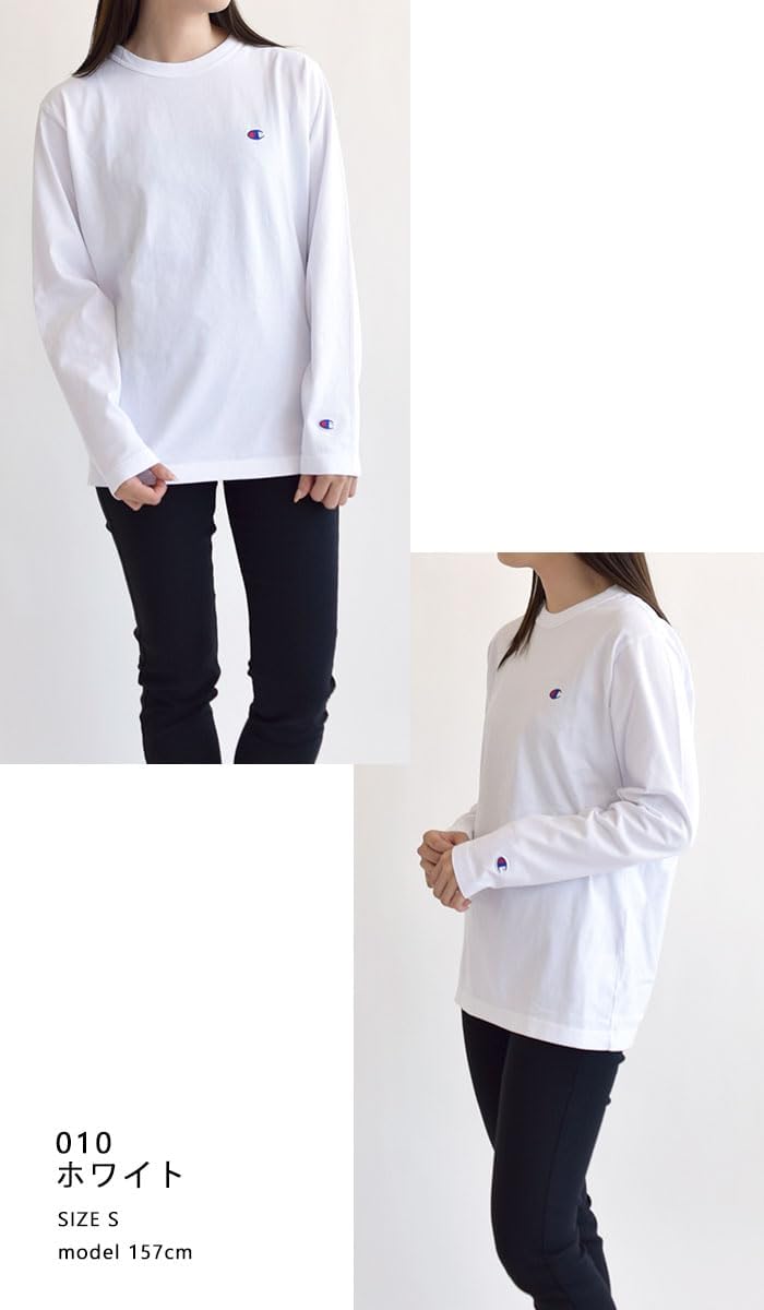 

Футболка с длинным рукавом Champion Long Sleeve T-SH Casual Long Sleeve T-Shirt (c3y428-010), белый
