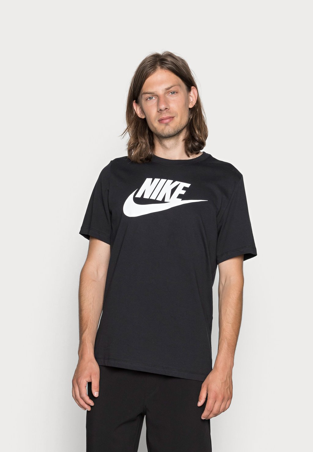 

Футболка с принтом TEE ICON FUTURA UNISEX Nike, черный/белый