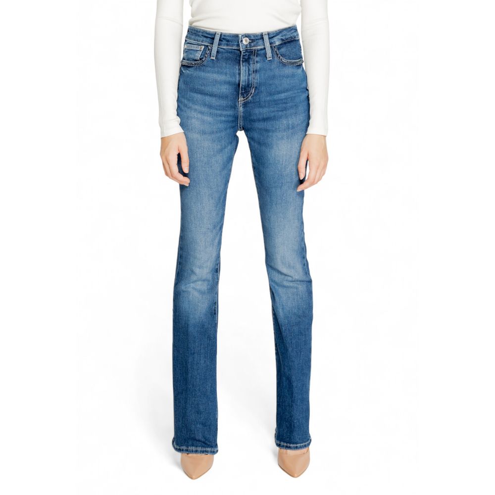 

Синие хлопковые джинсы и брюки GUESS