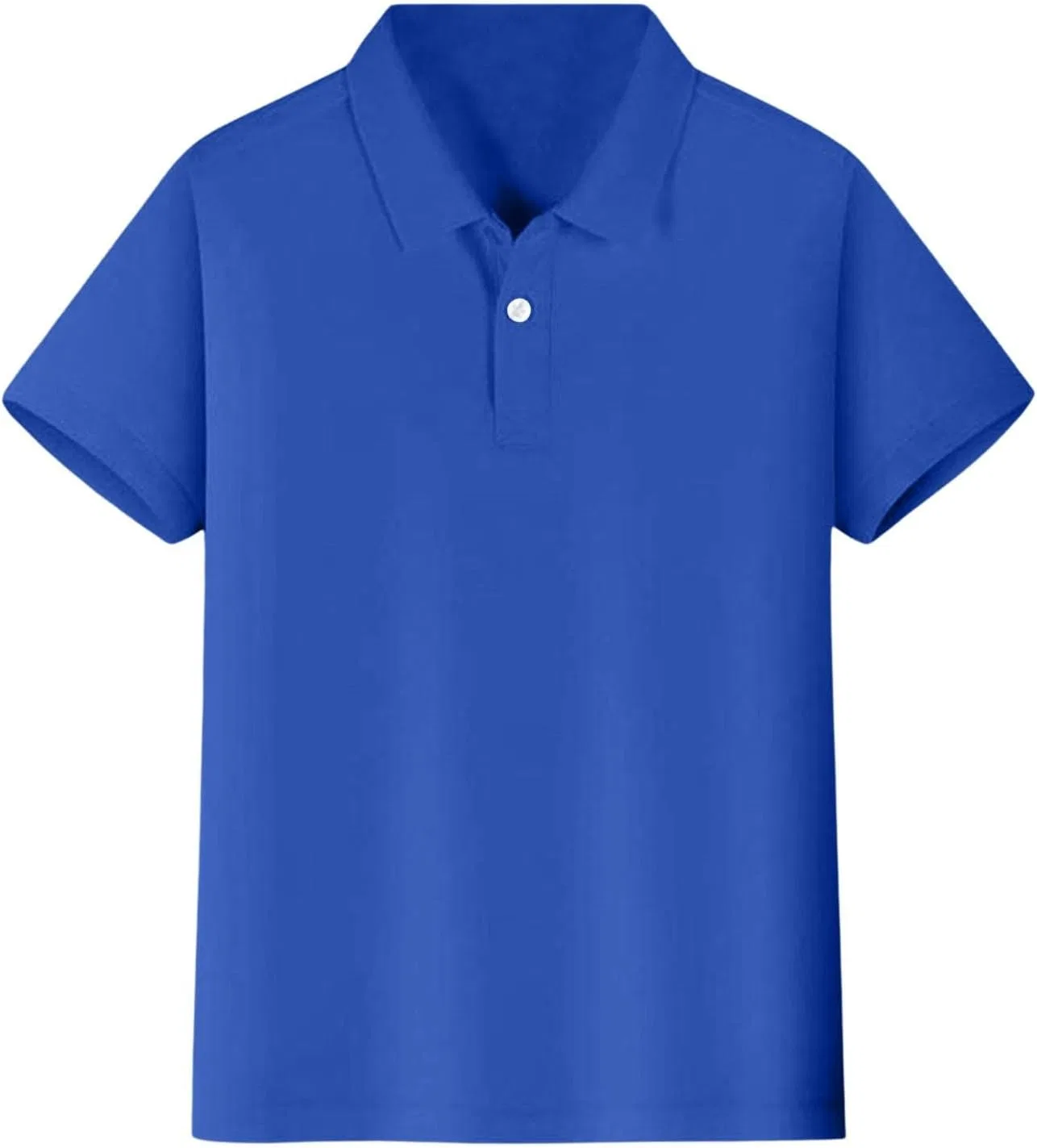 Пике поло для мальчиков, Polyester, Blue