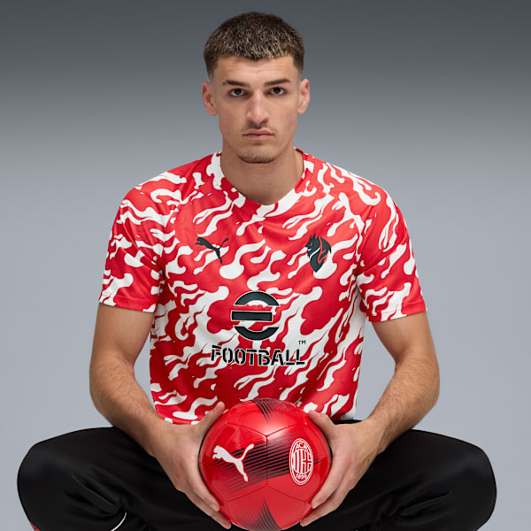 

Мужская футбольная майка Ac Milan Prematch Puma, белый