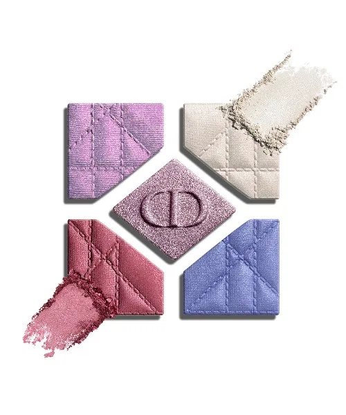 Тени для век Dior 5 Couleurs Limited Edition Palette голубые — фото 3