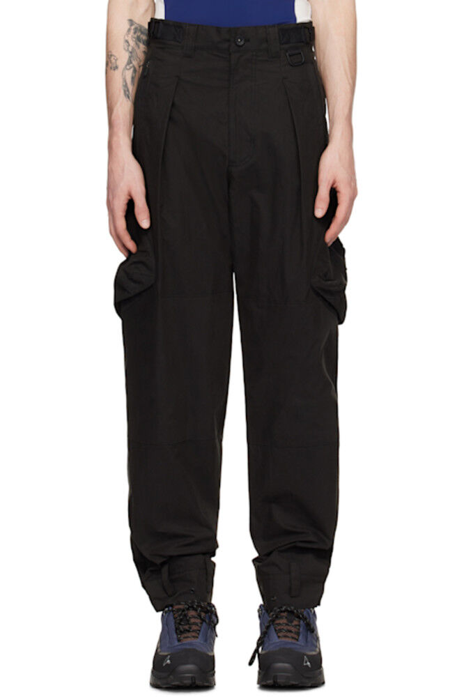 

Черные военные брюки-карго HYEIN SEO