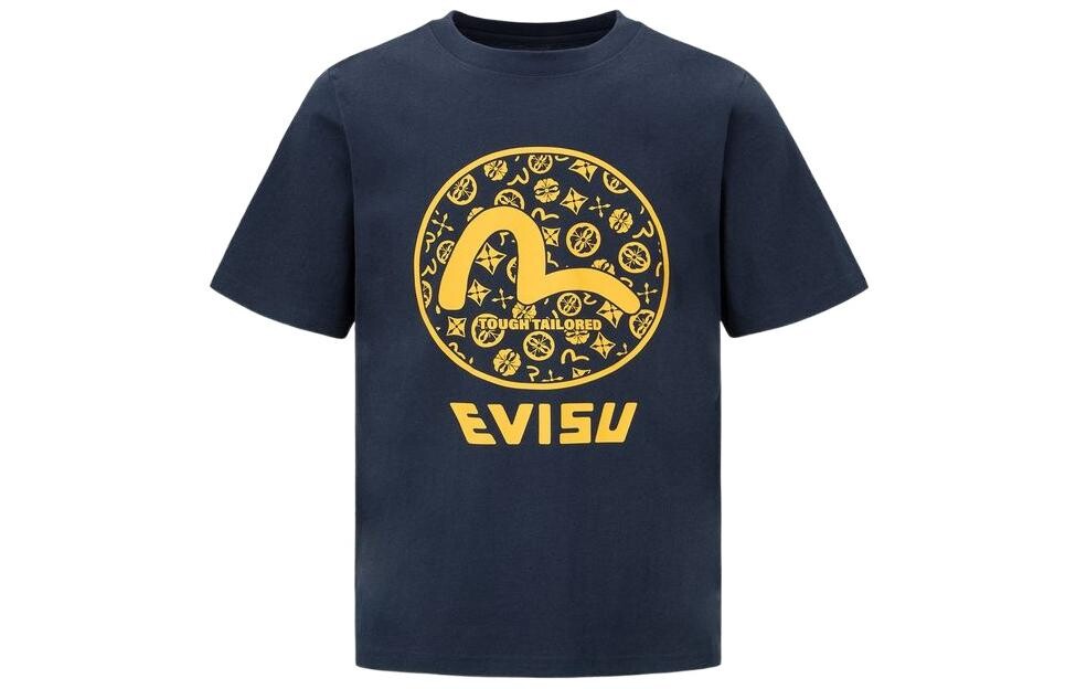 

Футболка мужская Evisu, темно-синий