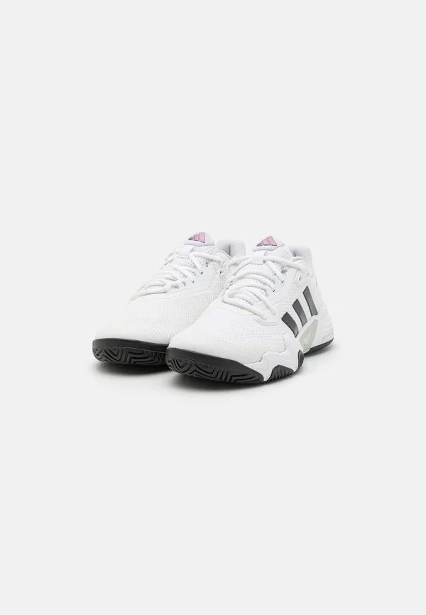 Теннисные кроссовки solematch control 2 all-court Adidas Performance, Footwear White/Black Blue Metallic/Silver Metallic — фото 4