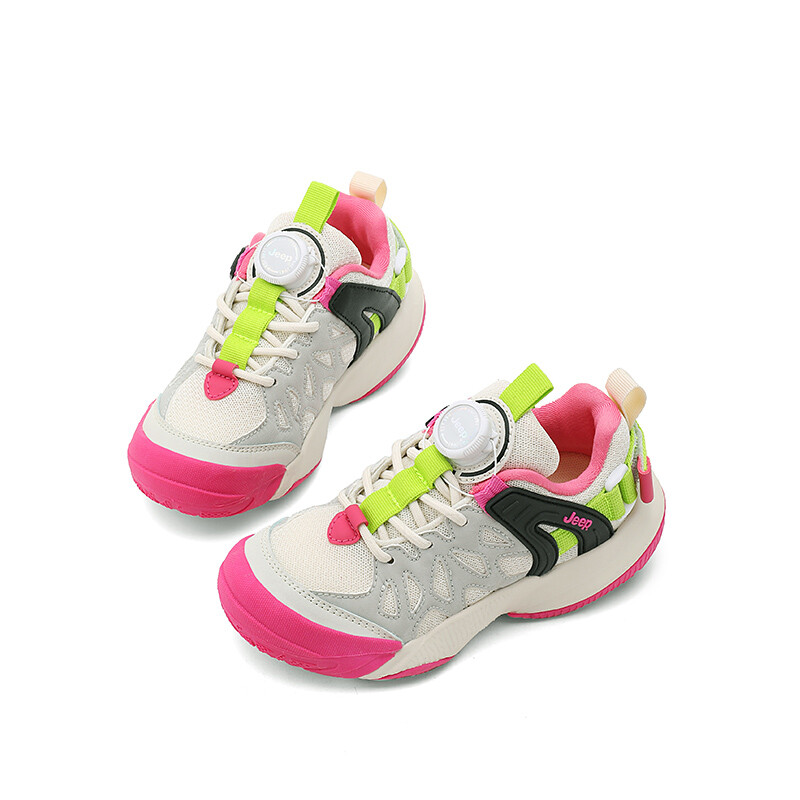 Кроссовки Jeep Kids Lifestyle Shoes Kids Low-top Mei Hong, цвет Mei Hong — фото 2