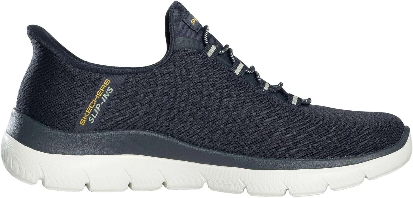 Мужские кроссовки Skechers Arch Fit Summits Kynor, синий/желтый — фото 3