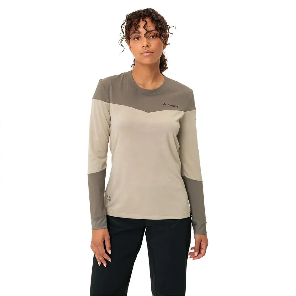 

Футболка с длинным рукавом VAUDE Moab Long Sleeve Pro, бежевый