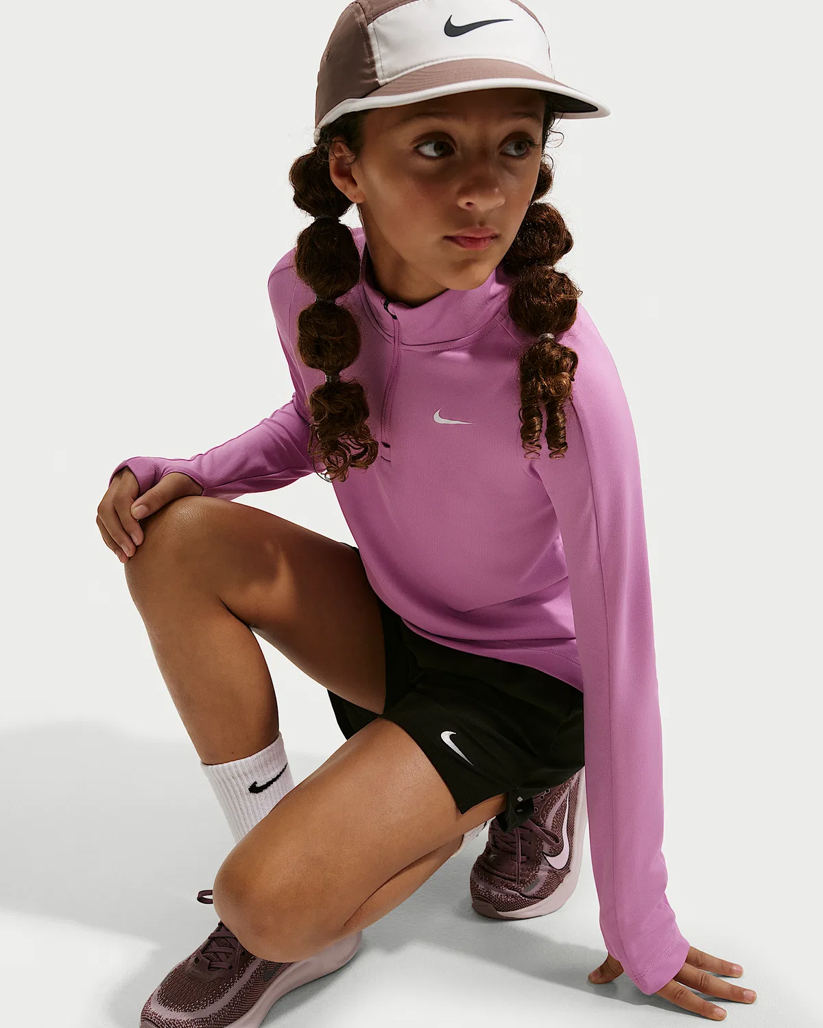 Детские тренировочные шорты Nike Stride Dri-FIT, Black — фото 4